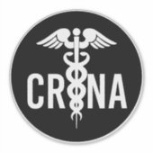 CRNA-zertifiziertes Geschenk für Krankenschwestern Aufkleber (Vorderseite)