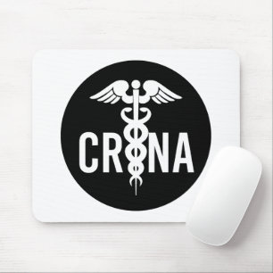 CRNA-zertifiziertes Geschenk für Krankenschwestern Mousepad