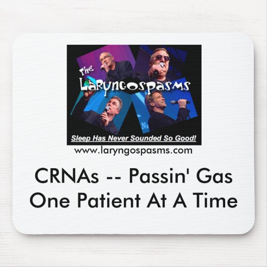 CRNAs -- Passin GasOne P… Mousepad (Vorne)