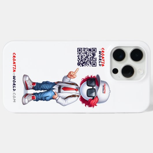 CRO@ Case-Mate iPhone HÜLLE (Rückseite (Horizontal))