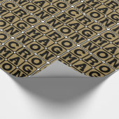 Cro-Magnon, frühe moderne Menschen Geschenkpapier (Ecke)