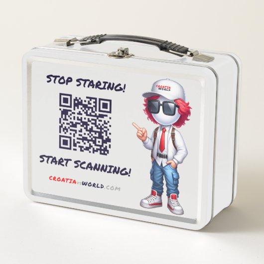 CRO@ METALL BROTDOSE (Vorderseite)