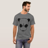 Cro Rapper Maske lustig T-Shirt (Vorne ganz)