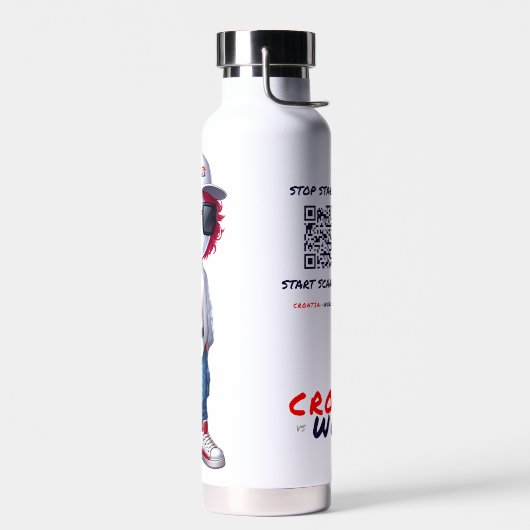 CRO@ Wasserflasche Trinkflasche (Links)