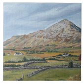 Croagh Patrick Keramik Tile Fliese (Vorderseite)