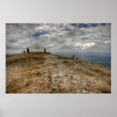 Croagh Patrick Kirche Poster (Vorne)