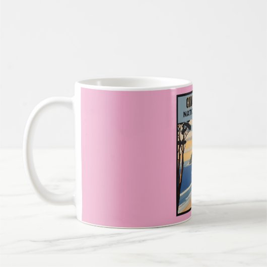 Croajingolong � der endlose Horizont Australiens Kaffeetasse (Links)