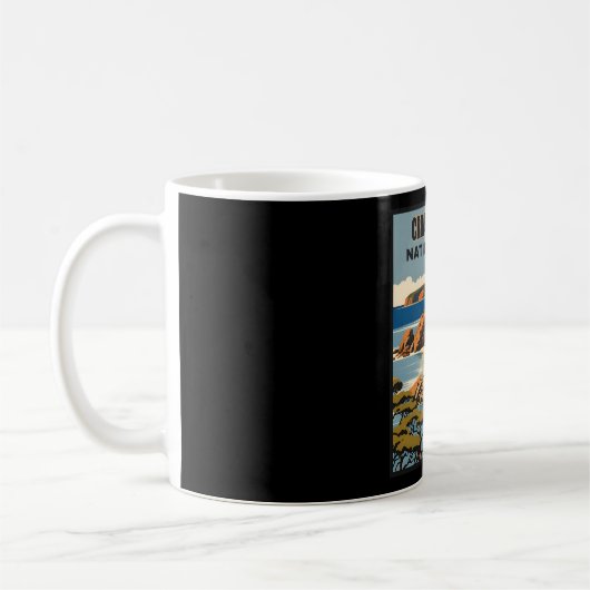 Croajingolong � der endlose Horizont Australiens Kaffeetasse (Links)