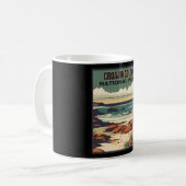 Croajingolong � der endlose Horizont Australiens Kaffeetasse (Vorderseite Links)