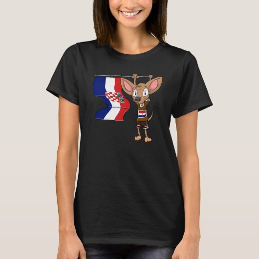 Croat Chihuahua T-Shirt (Vorderseite)