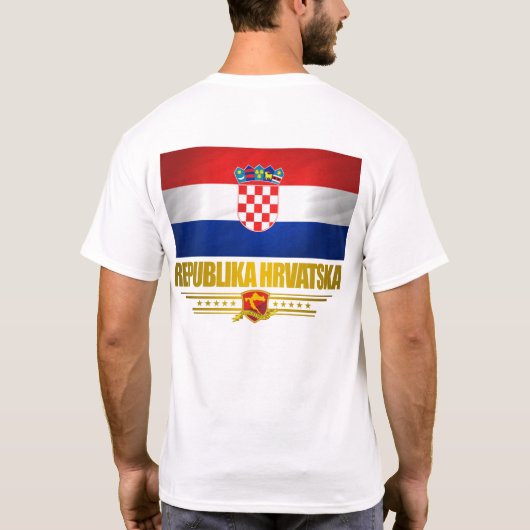 Croat Pride T-Shirt (Rückseite)
