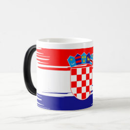 Croatia Coffee Scoop – Traditional Croatian Design Verwandlungstasse