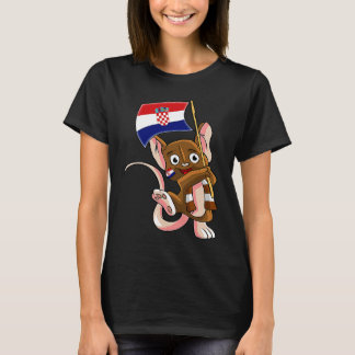Croatia Fan Mouse T-Shirt