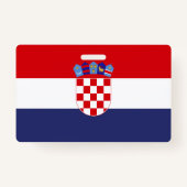 Croatia flag ausweis (Rückseite)