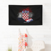 Croatia flag banner (Insitu)