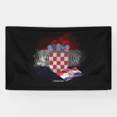 Croatia flag banner (Horizontal)