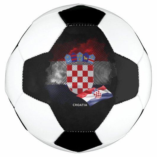 Croatia flag fußball (Vorderseite)