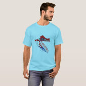 Croatia flag & map T-Shirt (Vorne ganz)