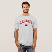 Croatia Flag T-Shirt (Vorne ganz)