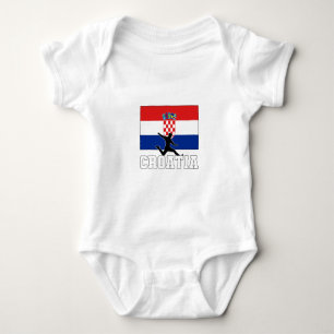 Croatia Football Soccer National Team Baby Strampler
