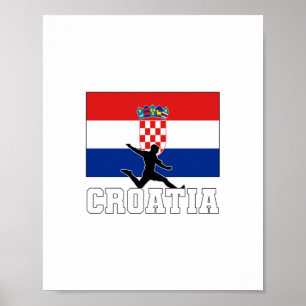 Croatia Football Soccer National Team Poster