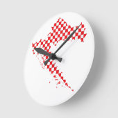 Croatia hrvatska kroatien hrv hr adria turism sea runde wanduhr (Winkel)