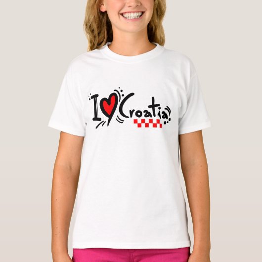 Croatia hrvatska kroatien hrv hr adria turism sea T-Shirt (Vorderseite)