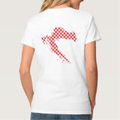 Croatia hrvatska kroatien hrv hr adria turism sea T-Shirt (Rückseite)
