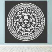 Croatia Hrvatska Kroatien Hrv Zagreb Split Flag Leinwanddruck (Insitu (Holzboden))