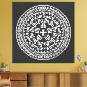 Croatia Hrvatska Kroatien Hrv Zagreb Split Flag Leinwanddruck (Insitu (Wohnzimmer))