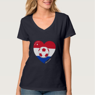 Croatia „HRVATSKA“ Soccer Team Fußball Kroati T-Shirt