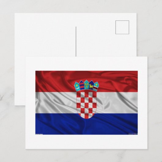 CROATIA POSTCARD POSTKARTE (Vorne/Hinten)