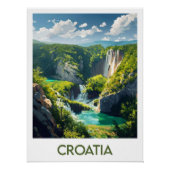 Croatia Poster (Vorderseite)