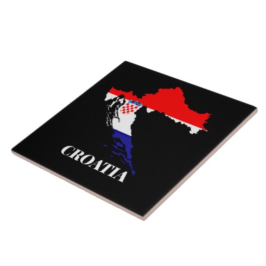 Croatia silhouette fliese (Seite)