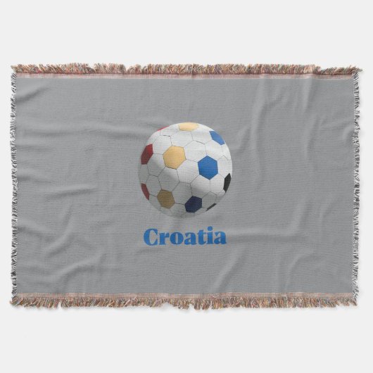 Croatia Soccer Decke (Vorderseite)