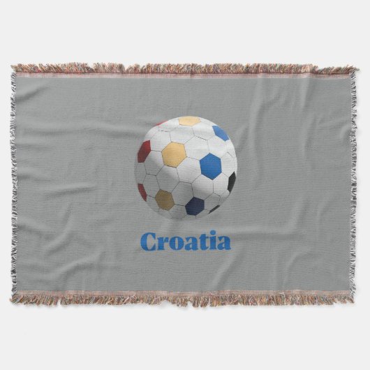 Croatia Soccer Decke (Vorderseite)