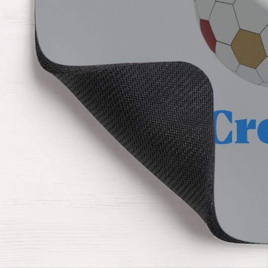 Croatia Soccer Mousepad (Ecke)