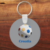 Croatia Soccer Schlüsselanhänger (Rückseite)
