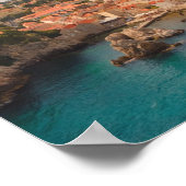 Croatia Southeast Europe Zagreb Poster (Ecke)