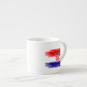 Croatia World Cup 2026 Mug – Proudly Croatian Desi Espressotasse (Vorderseite Rechts)