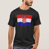 Croatian Croatia Flag Pride Croatian Flag T-Shirt (Vorderseite)