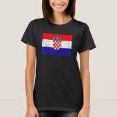 Croatian Croatia Flag Pride Croatian Flag T-Shirt (Vorderseite)