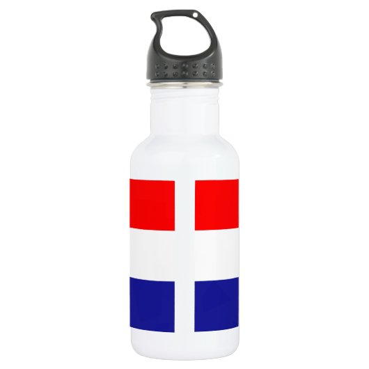Croatian Flag Edelstahlflasche (Rückseite)