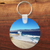 Croatian Kuna Coin Keychain–Customizable Backside Schlüsselanhänger (Rückseite)