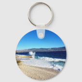 Croatian Kuna Coin Keychain–Customizable Backside Schlüsselanhänger (Rückseite)