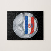 Croation Fußball Puzzle (Horizontal)