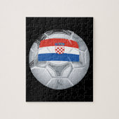 Croation Fußball Puzzle (Vertikal)