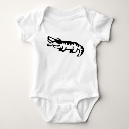 Croc Baby Strampler (Vorderseite)