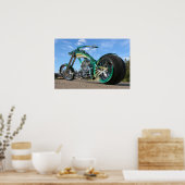 Croc Chopper Poster (Küche)