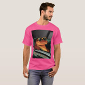 Croc in Car Wild Driver girl T-Shirt (Vorne ganz)